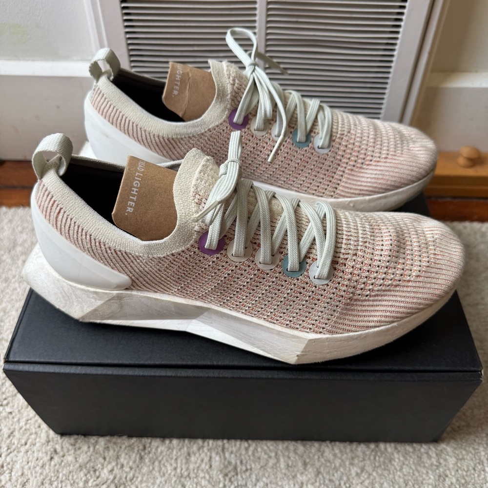 ALLBIRDS Mesh fabric sneaker limited edition cream color W10.5 VGUC